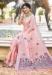 Picture of Stunning Linen & Silk Light Pink Saree