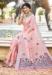 Picture of Stunning Linen & Silk Light Pink Saree