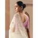 Picture of Good Looking Organza Ghost White Saree