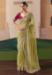 Picture of Marvelous Organza Olive Drab Saree