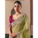 Picture of Marvelous Organza Olive Drab Saree