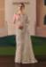 Picture of Excellent Organza Grey Saree