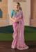 Picture of Sublime Organza Rosy Brown Saree
