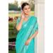 Picture of Graceful Georgette Light Sea Green Saree