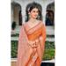 Picture of Beauteous Georgette Orange Saree
