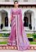 Picture of Nice Georgette Plum Saree