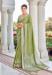 Picture of Nice Georgette Dark Khaki Saree