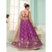 Picture of Fascinating Silk Brown Lehenga Choli