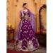 Picture of Amazing Silk Brown Lehenga Choli