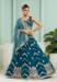 Picture of Gorgeous Silk Teal Lehenga Choli