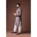Picture of Exquisite Linen Dim Gray Kurtas