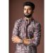 Picture of Exquisite Linen Dim Gray Kurtas