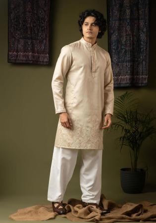 Picture of Sightly Silk Rosy Brown Kurtas