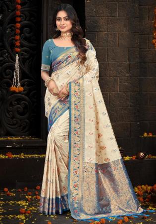 Picture of Fine Silk Tan Saree