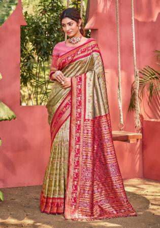 Picture of Charming Silk Rosy Brown Saree