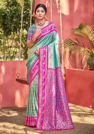 Picture of Magnificent Silk Off White Saree