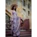 Picture of Well Formed Georgette Light Slate Grey Saree