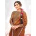 Picture of Fascinating Crepe & Georgette & Satin,Silk Sienna Saree