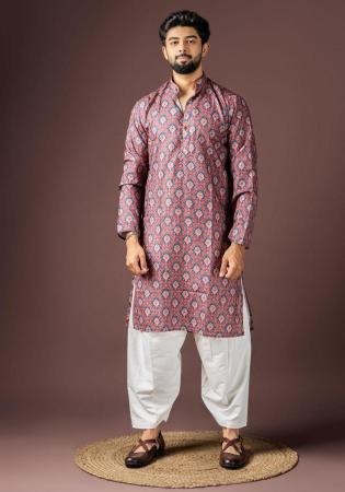 Picture of Sublime Cotton Rosy Brown Kurtas
