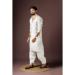 Picture of Comely Cotton Off White Kurtas