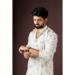 Picture of Comely Cotton Off White Kurtas