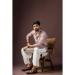 Picture of Charming Cotton Rosy Brown Kurtas