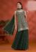 Picture of Georgette Dim Gray Straight Cut Salwar Kameez