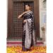 Picture of Delightful Silk Dim Gray Saree