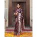 Picture of Resplendent Silk Purple Saree