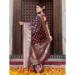 Picture of Resplendent Silk Purple Saree