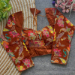 Picture of Marvelous Silk Saddle Brown Designer Blouse