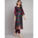 Picture of Cotton & Silk Purple Readymade Salwar Kameez