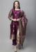 Picture of Cotton & Silk Purple Readymade Salwar Kameez