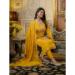 Picture of Alluring Silk Dark Orange Readymade Salwar Kameez