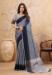 Picture of Taking Linen Silver Saree