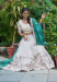 Picture of Splendid Silk Ghost White Lehenga Choli