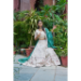 Picture of Splendid Silk Ghost White Lehenga Choli
