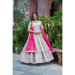 Picture of Sightly Silk Azure Lehenga Choli