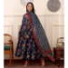 Picture of Admirable Rayon Midnight Blue Readymade Salwar Kameez