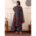 Picture of Admirable Rayon Midnight Blue Readymade Salwar Kameez