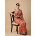 Picture of Charming Chiffon Indian Red Saree
