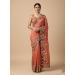 Picture of Charming Chiffon Indian Red Saree