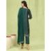 Picture of Cotton & Silk Dark Slate Grey Readymade Salwar Kameez