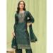 Picture of Cotton & Silk Dark Slate Grey Readymade Salwar Kameez