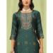 Picture of Cotton & Silk Dark Slate Grey Readymade Salwar Kameez