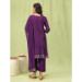 Picture of Cotton & Silk Purple Readymade Salwar Kameez