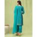 Picture of Cotton & Silk Steel Blue Readymade Salwar Kameez