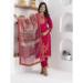 Picture of Beautiful Chiffon Light Pink Readymade Salwar Kameez