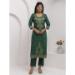 Picture of Nice Chiffon Forest Green Readymade Salwar Kameez
