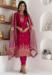 Picture of Excellent Chiffon Pink Readymade Salwar Kameez